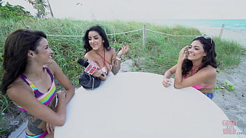 Eden rides the vibrator ggw049