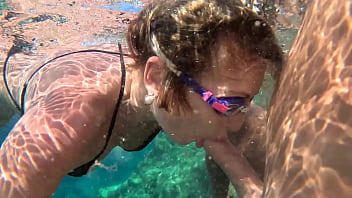 Under water sex with hot milf