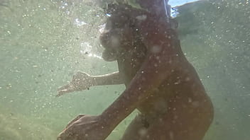 Under water sex with hot milf