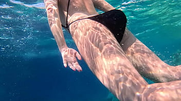 Under water sex with hot milf