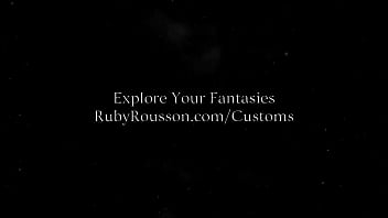 Glossy lips and bouncing tits 2