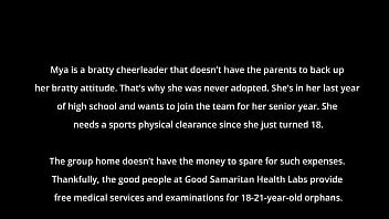 Bratty orphan's cheerleading physical mya