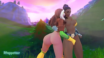 Rogue plays shuri fortnite 3d animation