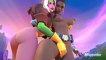 Rogue plays shuri fortnite 3d animation