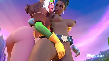 Rogue plays shuri fortnite 3d animation