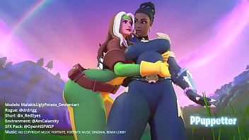 Rogue plays shuri fortnite 3d animation