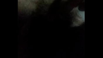 I fuck my unshaven pussy hard