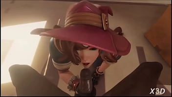 Whore of overwatch kiriko sfm