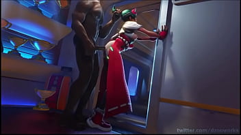 Whore of overwatch kiriko sfm