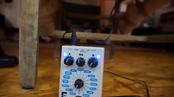 Tied electro slut predicament