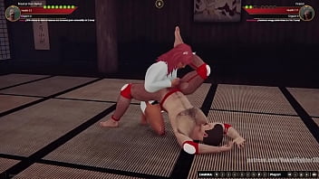 Master baiter vs franzi nf3d mixed sexual combat dojo