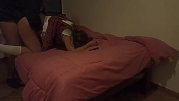 Why are you touching my ass what's wrong with you i made the big assed student girl visit me after class that's how our math "project" ended