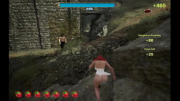 Catch me hentai game ep 2 hunter outdoor doggystyle sex