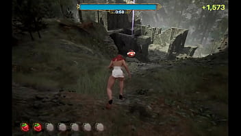 Catch me hentai game ep 2 hunter outdoor doggystyle sex