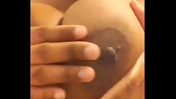 Black girl licking tits