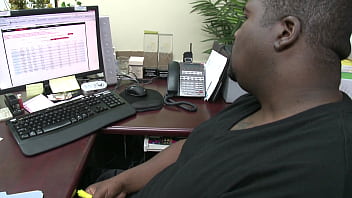 Audrianna angel gets fucked in some fishnet stockings