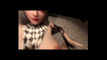 Huge tits moaning 3d