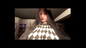 Huge tits moaning 3d