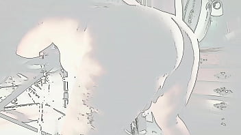 Chair bbw ass shake anime version