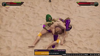 Horie vs jennifer nf3d lesbian combat