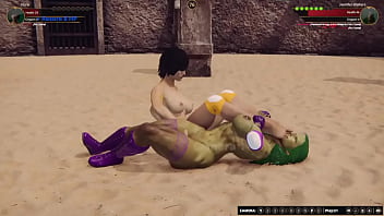 Horie vs jennifer nf3d lesbian combat