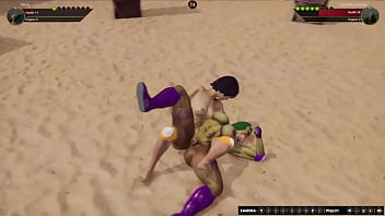 Horie vs jennifer nf3d lesbian combat