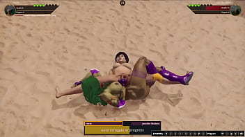 Horie vs jennifer nf3d lesbian combat