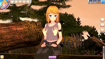 Koikatsu tomboy riley fucks guy outdoors