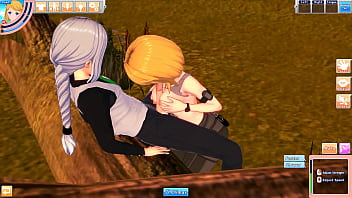 Koikatsu tomboy riley fucks guy outdoors