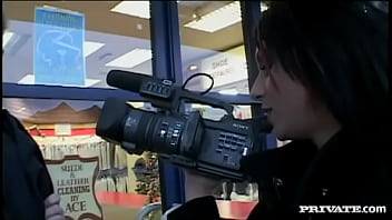 Tattooed samantha takes on two strangers cocks at the same time