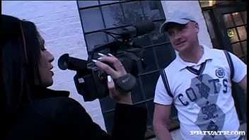 Tattooed samantha takes on two strangers cocks at the same time