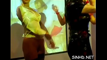 Attractive chicks are getting coarse bangings during fuckfest