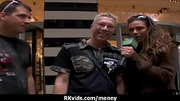 Sexy wild chick gets paid to fuck 5