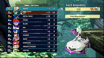 Rouge the bat huge tits crossworlds