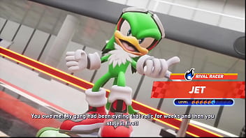 Rouge the bat huge tits crossworlds