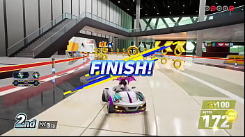 Rouge the bat huge tits crossworlds