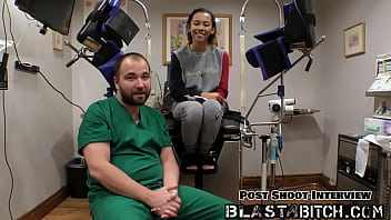 Kalani luana sucks dick twice and gets fucked by doctor