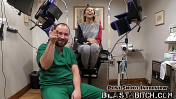 Kalani luana sucks dick twice and gets fucked by doctor