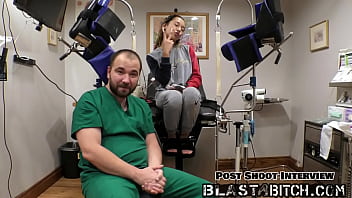 Kalani luana sucks dick twice and gets fucked by doctor