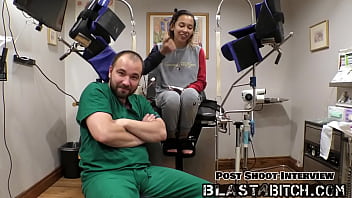 Kalani luana sucks dick twice and gets fucked by doctor