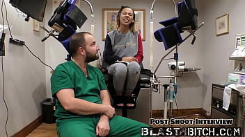 Kalani luana sucks dick twice and gets fucked by doctor