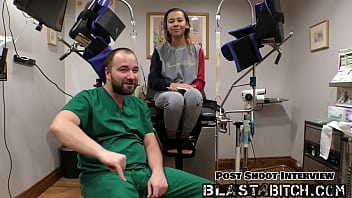 Kalani luana sucks dick twice and gets fucked by doctor