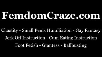 Fat humiliation and pov femdom porn