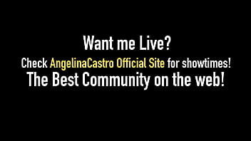 Angelina castro shakes that phat booty before dildo fucking scene