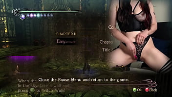 Lovense connected gaming sexy bimbo plays bayonetta episode 3