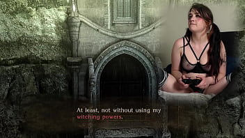 Lovense connected gaming sexy bimbo plays bayonetta episode 3