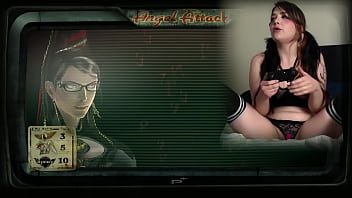 Lovense connected gaming sexy bimbo plays bayonetta episode 3