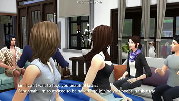 Show host joins a wild swingers orgy sims 4 3d hentai