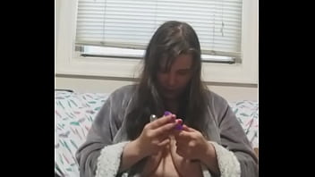 Unboxing anal toys and wet look clothes~