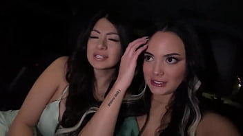 Big titty latina besties fuck their uber driver cami strella x nika venom x lev lieben